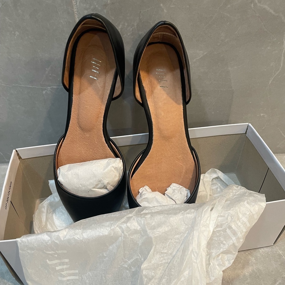 J.Jill D’orsay Classic Black Flats Loafers - Picture 7 of 7